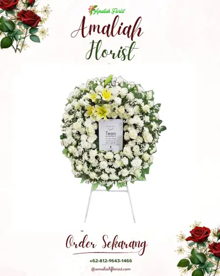 Krans Bunga Duka Cimaragang